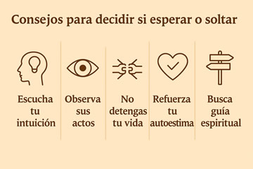 consejos para saber si decidir si seguir o soltar