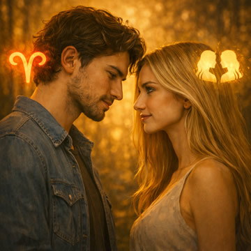 Aries y Géminis en el Amor