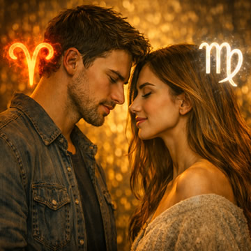 Aries y Virgo en el Amor