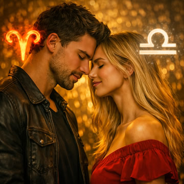 Aries y Libra en el Amor