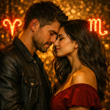 Aries y Escorpio en el Amor