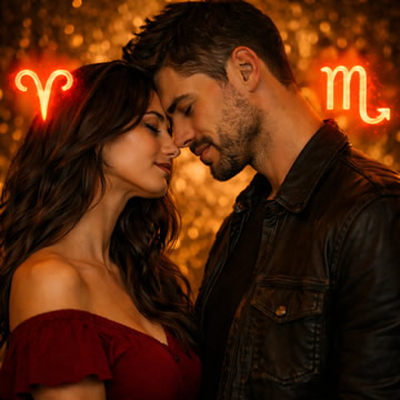 hombre Escorpio y mujer Aries, compatibilidad en el amor