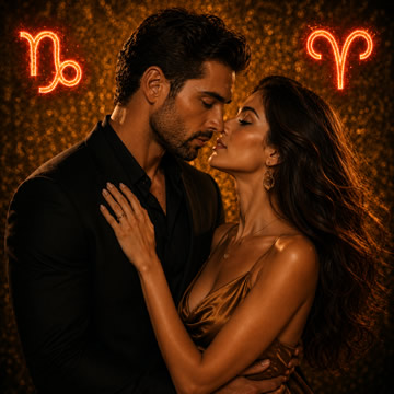 hombre Capricorinio y mujer Aries, compatibilidad en el amor