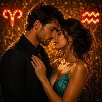 Aries y Acuario en el Amor